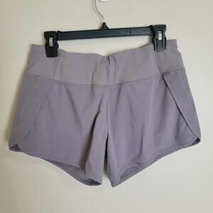 CRZ Yoga Light Purple Lined Athletic Shorts Size Medium